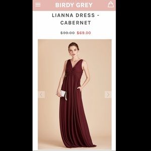 Birdy Grey Bridesmaid dress